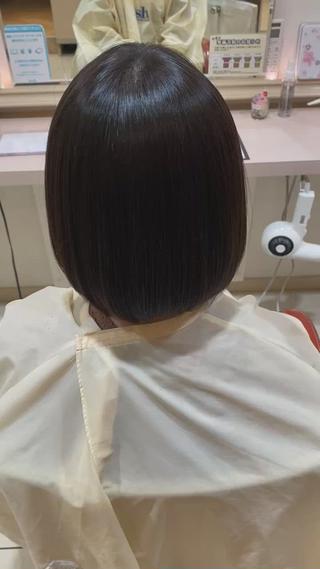 乾かすだけでこのツヤになれる！！！ 