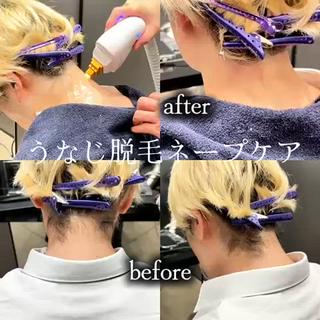 HARUKI  MINATO Japan広島紙屋町店所属・hmj紙屋町店 脊戸智志のヘアスタイル