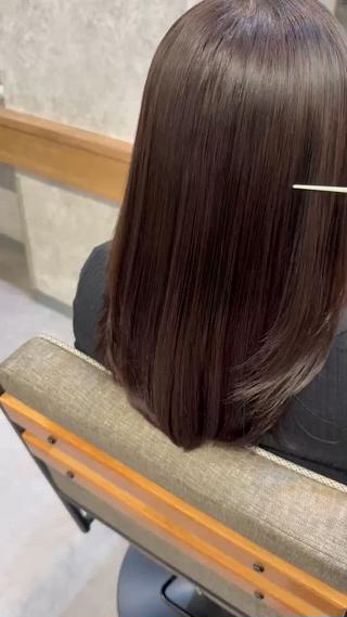 セミロング 髪質改善/縮毛矯正 /メンズ/佐澤りょうのヘアスタイル