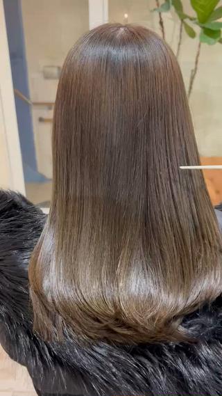 セミロング 髪質改善/縮毛矯正 /メンズ/佐澤りょうのヘアスタイル