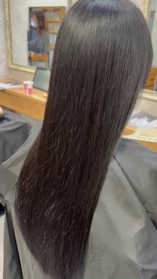 ロング 髪質改善/縮毛矯正 /メンズ/佐澤りょうのヘアスタイル