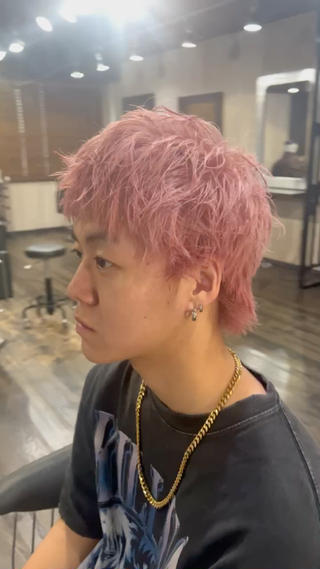 カラー メンズ HAIR SALON M Fes 池袋所属・韓国風艶髪✨ 高松静香☑️のヘアスタイル