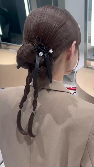 セミロング ayu omochaのヘアスタイル