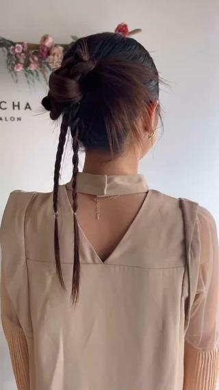 ヘアアレンジ 土田 愛友のヘアスタイル