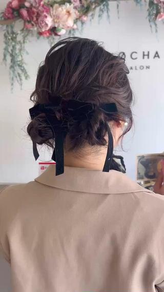 ヘアアレンジ 土田 愛友のヘアスタイル