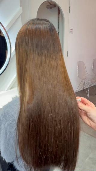 ロング Lond  vallee 渋谷店所属・髪質改善/縮毛矯正 /艶カラー/瑞月🌙のヘアスタイル