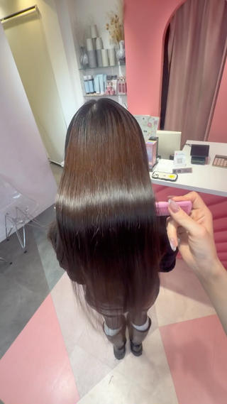 ロング Lond  vallee 渋谷店所属・髪質改善/縮毛矯正 /艶カラー/瑞月のヘアスタイル