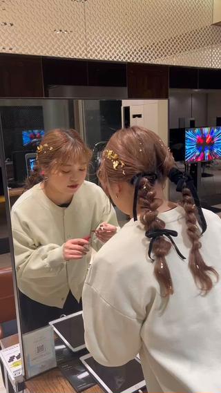 ふわふわtwin hair arrange 