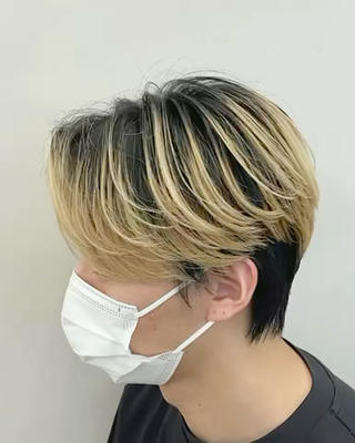 ショート カラー メンズ 関 京磨のヘアスタイル