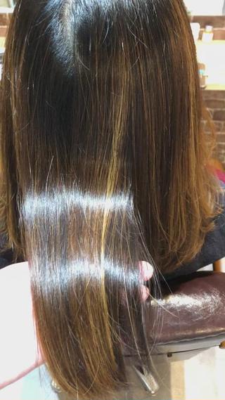 乾かすだけで艶がでる
#髪質改善トリートメント#髪質改善#髪質改善ストレート#酸性ストレート