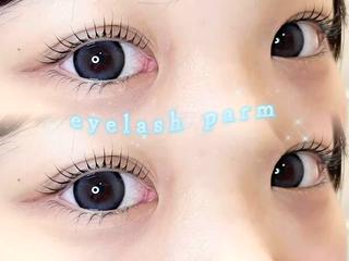 初まつ毛施術のお客さま 