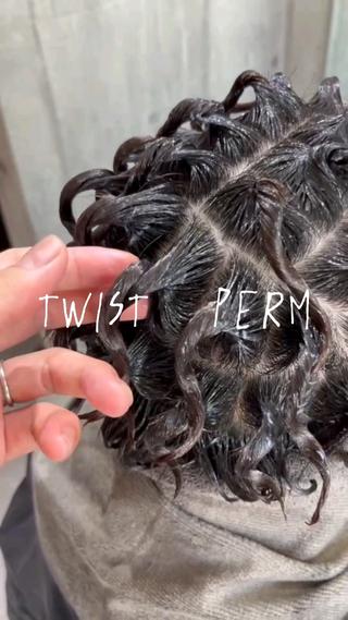 ショート パーマ PLUSISM Velen所属・高橋嵐 プラスイズムヴェレンのヘアスタイル