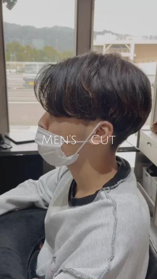 ショート メンズ PLUSISM Velen所属・高橋嵐 プラスイズムヴェレンのヘアスタイル