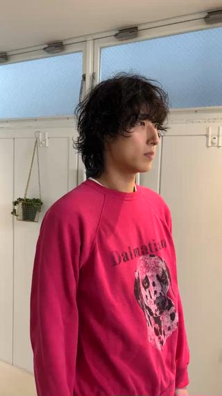 ミディアム パーマ 堀江/心斎橋/西大橋 四ツ橋【Vers】のヘアスタイル