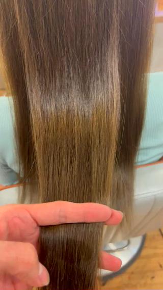 ロング カラー 湘南のパーマ職人 🔥清水琉葵🔥のヘアスタイル