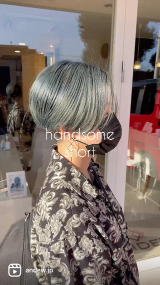 ショート 武田 清久のヘアスタイル