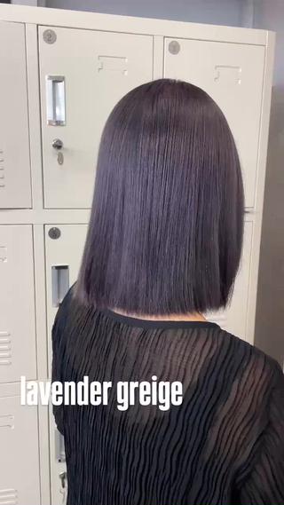 ショート 🫧バレイヤージュ/ ハイトーン/ミズキのヘアスタイル