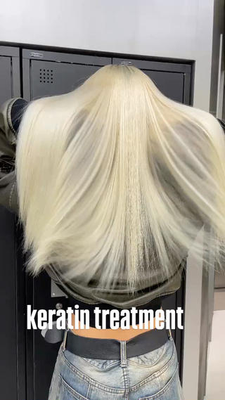 ロング 🫧バレイヤージュ/ ハイトーン/ミズキのヘアスタイル