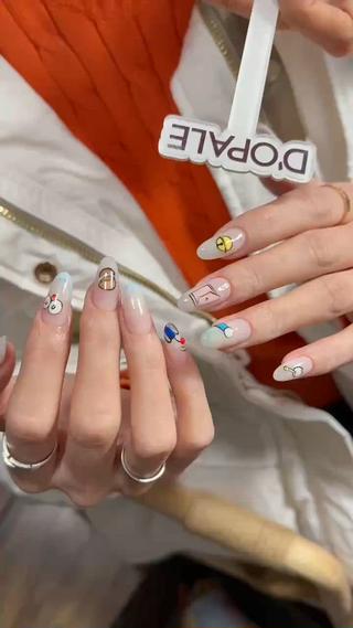 ネイル D‘OPALEサロン所属・トパサロン 上野kkのネイルデザイン