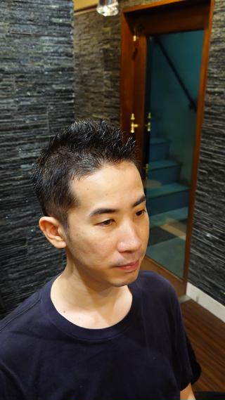 4mm〜6mm刈り上げソフモヒ風です
がんばりました

 