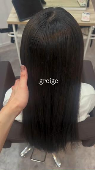 ロング Agu hair muta 大牟田所属・スタイリスト 大山佑将のヘアスタイル