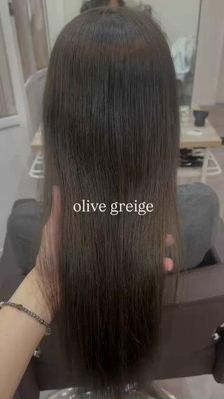 ロング Agu hair muta 大牟田所属・スタイリスト 大山佑将のヘアスタイル