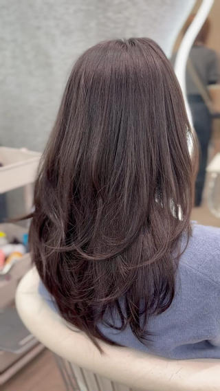 セミロング 大宮🤍縮毛矯正 髪質改善🪽なるのヘアスタイル