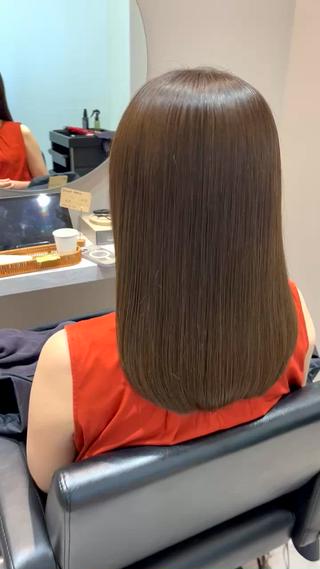 水光肌カラーアッシュミルクティベージュ 