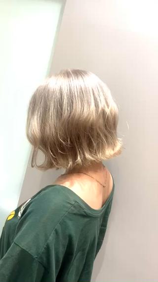 ミディアム emanon横浜所属・褒められヘアー ERI✨のヘアスタイル