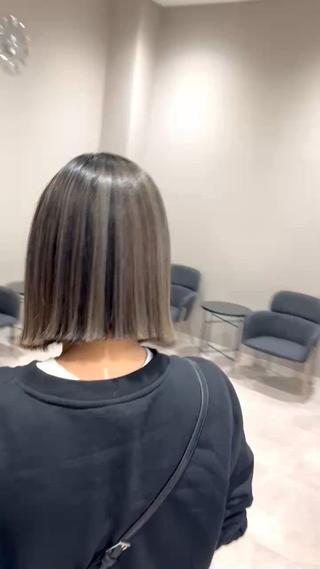 ミディアム emanon横浜所属・褒められヘアー ERI✨のヘアスタイル