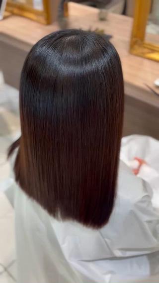 しなやかな縮毛矯正 