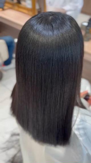 セミロング 🥀縮毛矯正🥀 川﨑和希のヘアスタイル