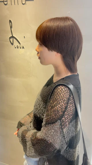 ショート カラー ERII /伏見 カットモデル募集中！のヘアスタイル