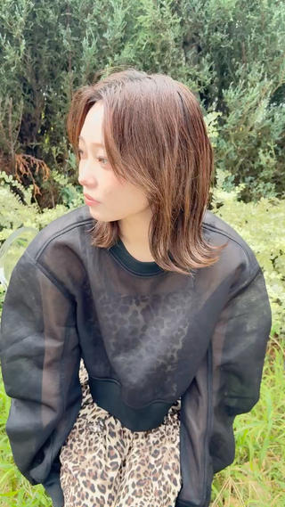 ミディアム ERII /伏見 カットモデル募集中！のヘアスタイル