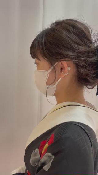 ミディアム ano @anomukuiのヘアスタイル