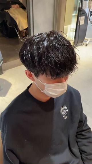 メンズ波巻きスパイラル

刈り上げなし 