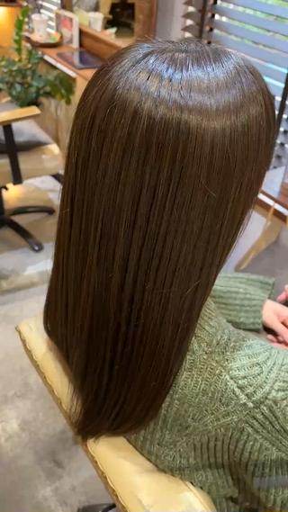 セミロング putri店長 和田鈴采のヘアスタイル