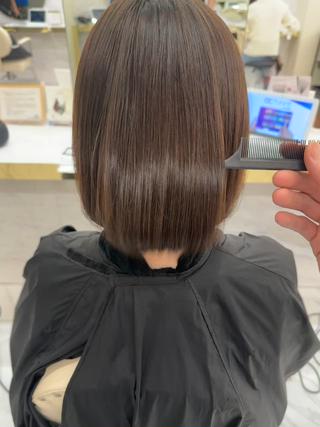 ショート シンタニナオト /梅田茶屋町のヘアスタイル
