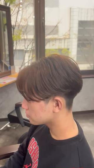 ミディアム パーマ メンズ 錦糸町/毛流れ パーマ特化/NORIのヘアスタイル