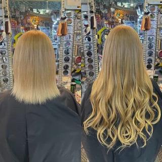 ブリーチカラーエクステのメニューのお客様

最高に馴染ませます 