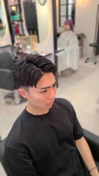 ショート メンズ Lapis 名古屋駅前店所属・LEN名古屋/パーマ 海外ヘア/メンズ特化のヘアスタイル