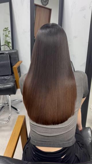 ロング darts所属・マツダ レンのヘアスタイル