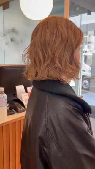 カラー VISION   aoyama所属・かがやしづ ⭐️ハイトーンのヘアスタイル
