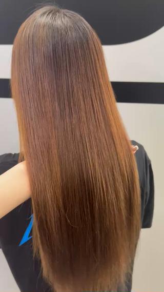 癖を伸ばしてつやつやに 