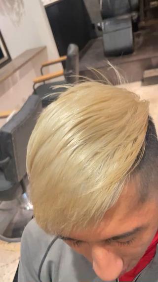 ショート カラー メンズ ギャルの革命児 秀斗のヘアスタイル