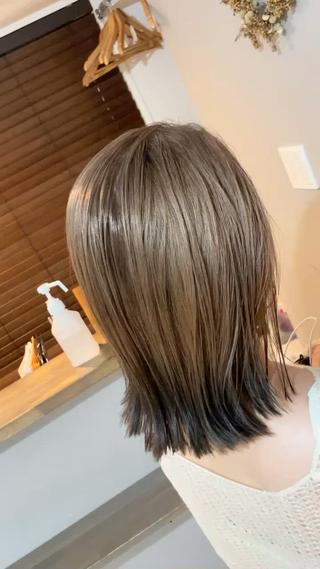 ミディアム カラー ギャルの革命児 秀斗のヘアスタイル