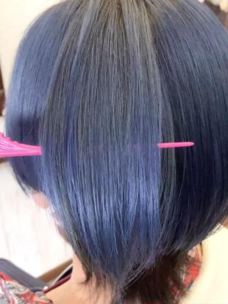 ブルー・アンブレラカラー 