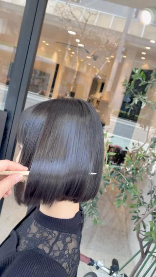 ショート 縮毛矯正/髪質改善 EARTH髙橋のヘアスタイル