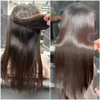 ロング 大西 魁知のヘアスタイル