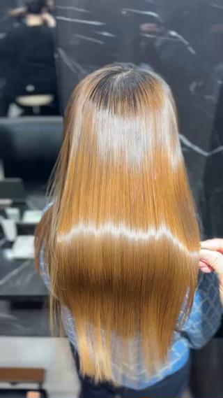 ロング 大西 魁知のヘアスタイル